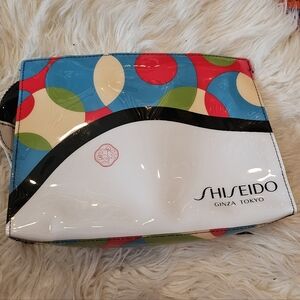 Shiseido Multicolor Cosmetic Pouch